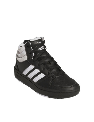 Buty dla dzieci adidas hoops mid classic czarne ki1075