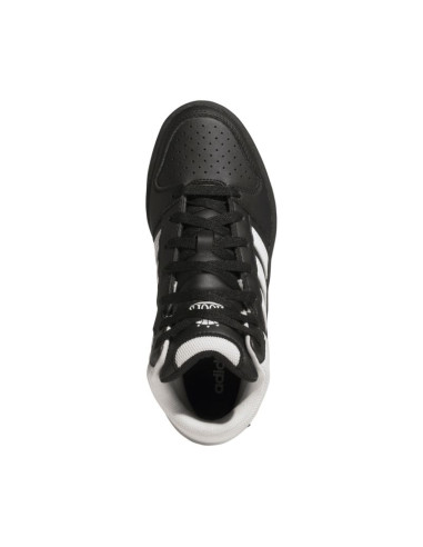 Buty dla dzieci adidas hoops mid classic czarne ki1075