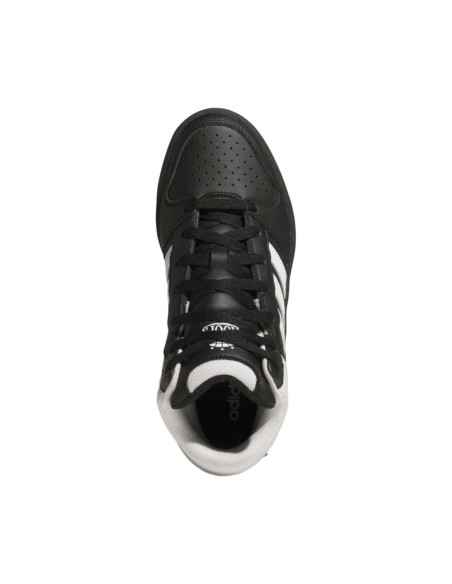 Buty dla dzieci adidas hoops mid classic czarne ki1075