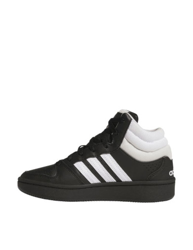 Buty dla dzieci adidas hoops mid classic czarne ki1075