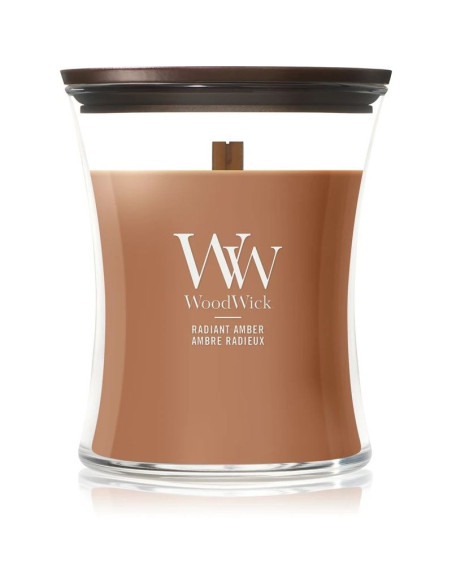 Świeca elipsa radiant amber woodwick