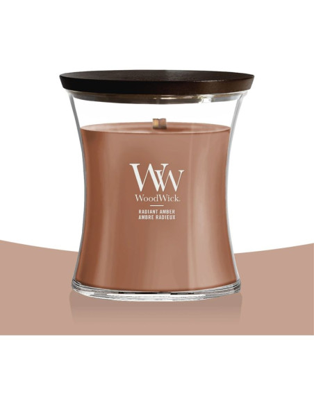 Świeca elipsa radiant amber woodwick