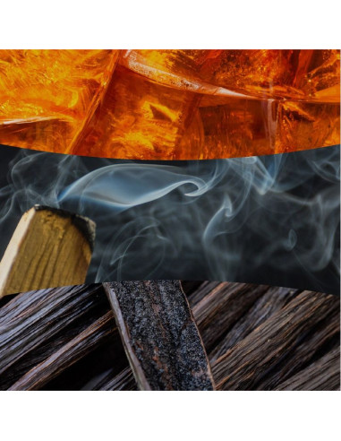 Świeca elipsa radiant amber woodwick