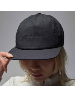 Czapka z daszkiem air jordan pro adjustable unstructured hat black - hq9231-045