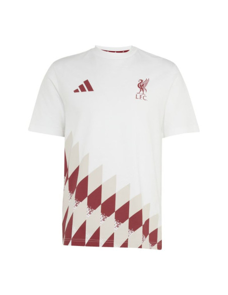 Koszulka z grafiką adidas liverpool fc kg2891