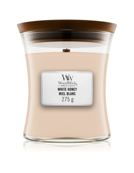 Świeca średnia white honey woodwick