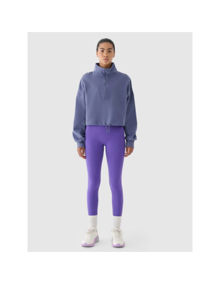 Bluza dresowa bez kaptura damska 4f x anna lewandowska 4f 4falsaw24tswsf1743-31s