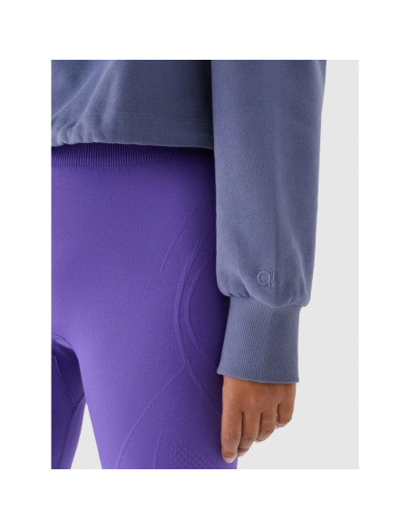 Bluza dresowa bez kaptura damska 4f x anna lewandowska 4f 4falsaw24tswsf1743-31s