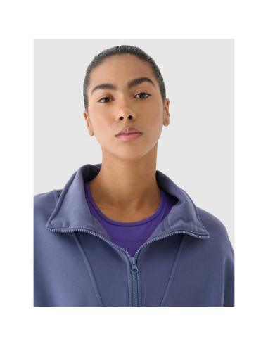 Bluza dresowa bez kaptura damska 4f x anna lewandowska 4f 4falsaw24tswsf1743-31s