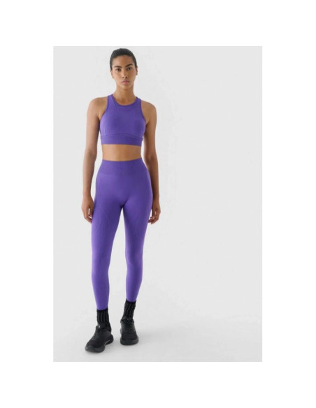 Damskie legginsy treningowe bezszwowe 4f x anna lewandowska 4f 4falsaw24tftif345-51s
