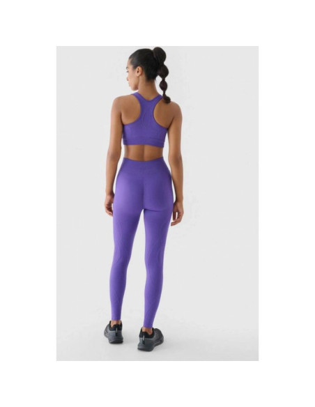 Damskie legginsy treningowe bezszwowe 4f x anna lewandowska 4f 4falsaw24tftif345-51s