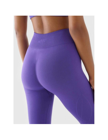 Damskie legginsy treningowe bezszwowe 4f x anna lewandowska 4f 4falsaw24tftif345-51s