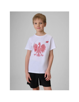 Koszulka kibica dziecięca 4f 4fjrmm00ttshu4436-10s