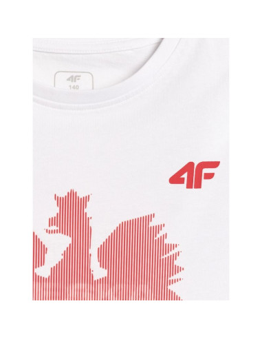 Koszulka kibica dziecięca 4f 4fjrmm00ttshu4436-10s