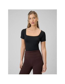 T-shirt slim gładki damski 4f 4frss26ttshf3633-20s