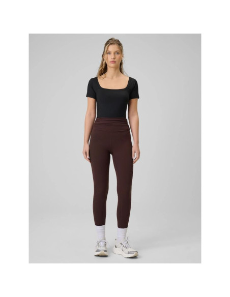 T-shirt slim gładki damski 4f 4frss26ttshf3633-20s