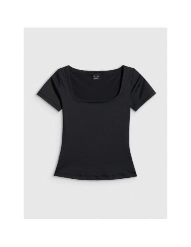 T-shirt slim gładki damski 4f 4frss26ttshf3633-20s