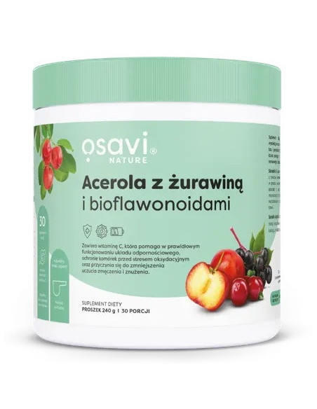 Acerola Z Żurawiną I Bioflawonoidami (240 G)