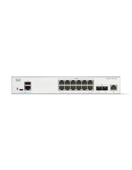 Cisco catalyst c1300-12xt-2x łącza sieciowe zarządzany l2/l3 szary
