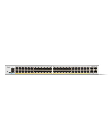Cisco c1200-48p-4x łącza sieciowe zarządzany l2/l3 gigabit ethernet (10/100/1000) biały