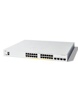 Cisco c1200-24fp-4g łącza sieciowe zarządzany l2/l3 gigabit ethernet (10/100/1000) biały