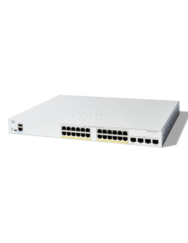 Cisco c1200-24fp-4g łącza sieciowe zarządzany l2/l3 gigabit ethernet (10/100/1000) biały