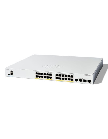 Cisco c1200-24fp-4g łącza sieciowe zarządzany l2/l3 gigabit ethernet (10/100/1000) biały