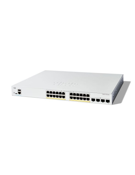 Cisco c1200-24fp-4g łącza sieciowe zarządzany l2/l3 gigabit ethernet (10/100/1000) biały