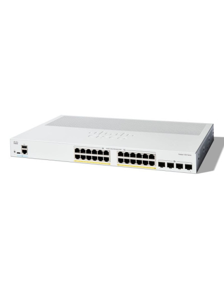 Cisco c1200-24p-4x łącza sieciowe zarządzany l2/l3 gigabit ethernet (10/100/1000) biały