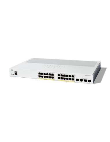Cisco c1200-24p-4x łącza sieciowe zarządzany l2/l3 gigabit ethernet (10/100/1000) biały