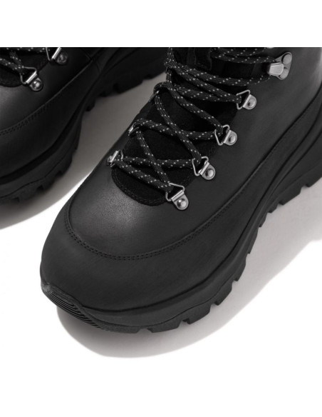 Buty fitflop neo-d-hyker waterproof fabric/suede walking boots w