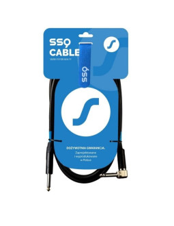 Ssq jmpjmk1 - jack mono prosty - jack mono kątowy 1 metrowy