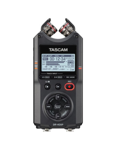 Tascam dr-40xp - przenośny rejestrator cyfrowy z interfejsem audio usb