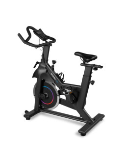 Rower treningowy stacjonarny indoor cycling spokey nero
