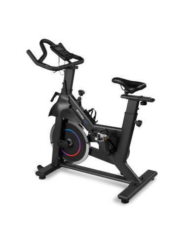 Rower treningowy stacjonarny indoor cycling spokey nero