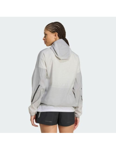 Kurtka damska adidas terrex xperior clima365 light windweave jacket - black/white rozmiar: s