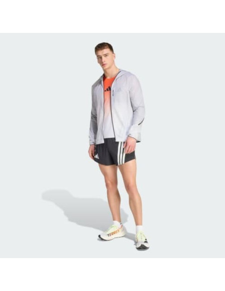 Kurtka do biegania adidas terrex xperior clima365 light windweave jacket - black/white rozmiar: m