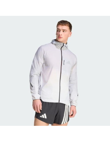 Kurtka do biegania adidas terrex xperior clima365 light windweave jacket - black/white rozmiar: m