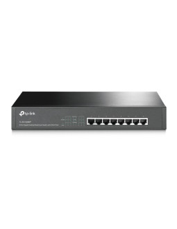Tp-link tl-sg1008mp przełącznik sieciowy nie zarządzany gigabit ethernet (10/100/1000) obsługa poe czarny