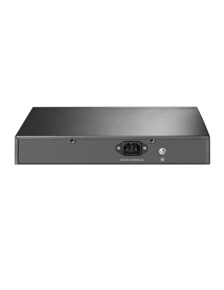 Tp-link tl-sg1008mp przełącznik sieciowy nie zarządzany gigabit ethernet (10/100/1000) obsługa poe czarny