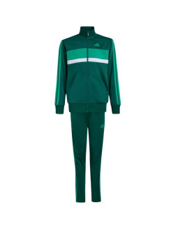 Dres dla dzieci adidas seasonal essentials tiberio 3-stripes zielony kt1665