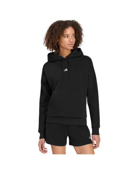 Bluza damska adidas essentials small logo feel cozy czarna jn1861