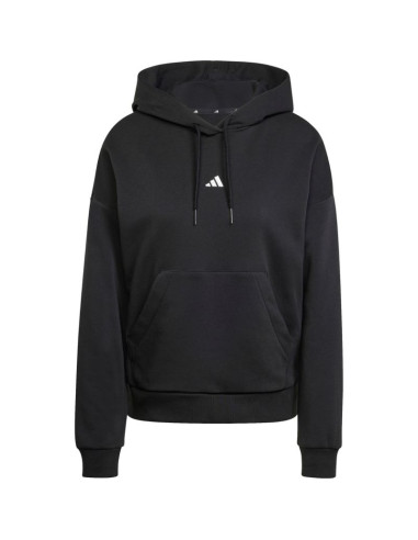 Bluza damska adidas essentials small logo feel cozy czarna jn1861