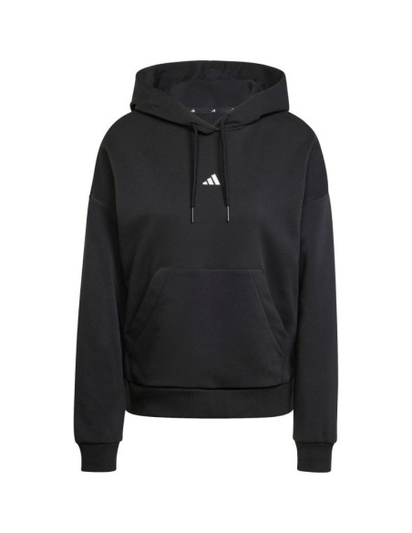 Bluza damska adidas essentials small logo feel cozy czarna jn1861