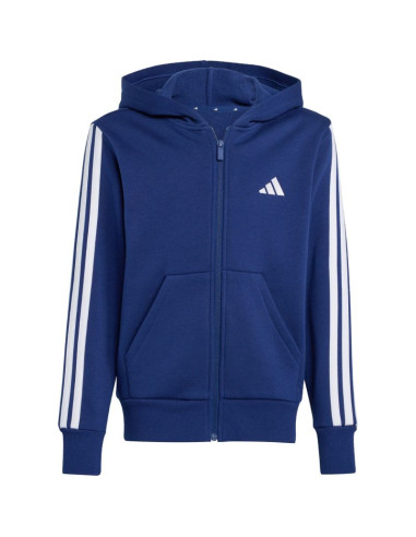 Bluza dla dzieci adidas essentials full-zip granatowa jy4980