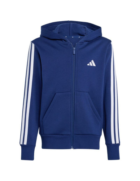 Bluza dla dzieci adidas essentials full-zip granatowa jy4980