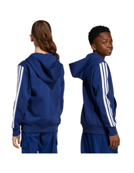 Bluza dla dzieci adidas essentials full-zip granatowa jy4980