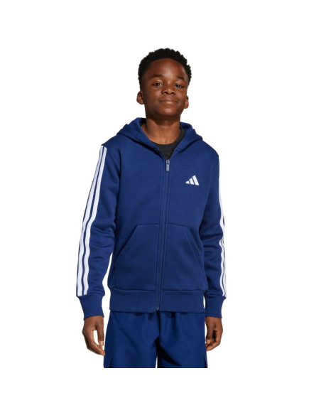 Bluza dla dzieci adidas essentials full-zip granatowa jy4980