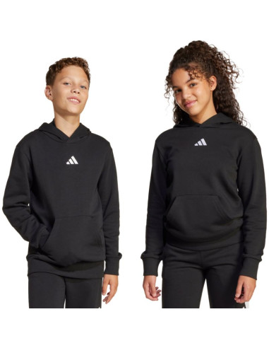 Bluza dla dzieci adidas essentials hoodie czarna jc9772