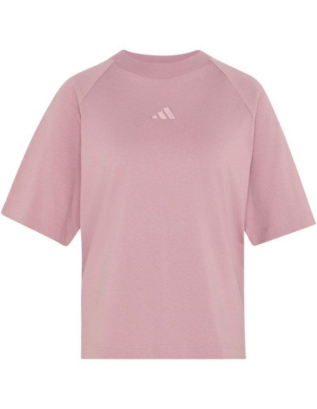 Koszulka damska adidas kit small logo pudrowy róż kt0296